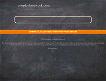 Tablet Screenshot of peoplesharework.com